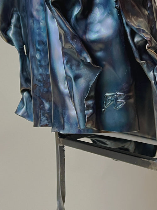 TROMPE L'OEIL TABLE AND CHAIR BY BARNABY LEWIS