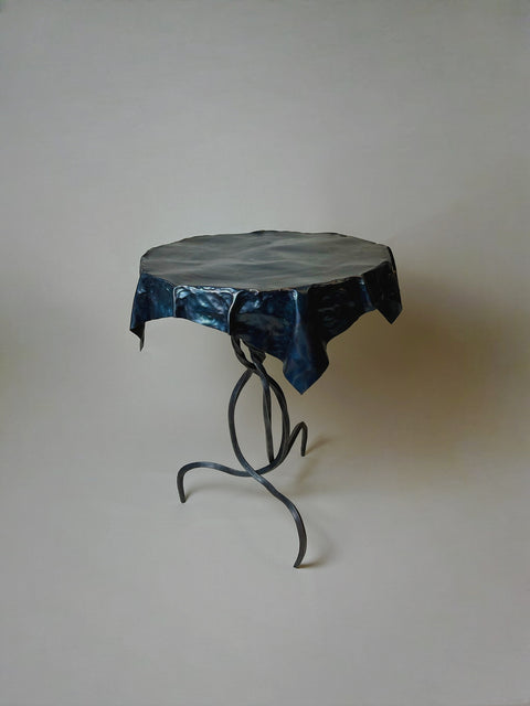 TROMPE L'OEIL TABLE AND CHAIR BY BARNABY LEWIS