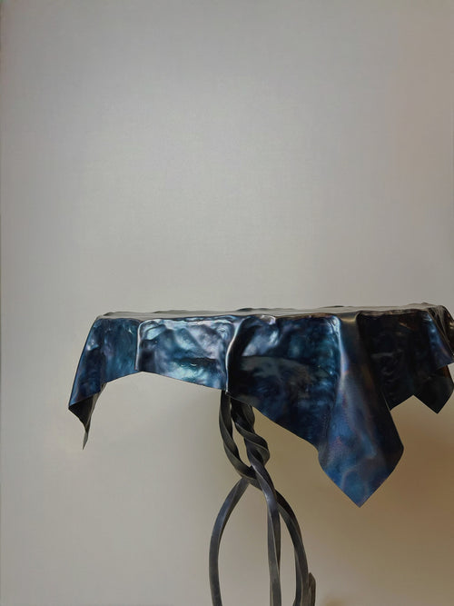 TROMPE L'OEIL TABLE AND CHAIR BY BARNABY LEWIS