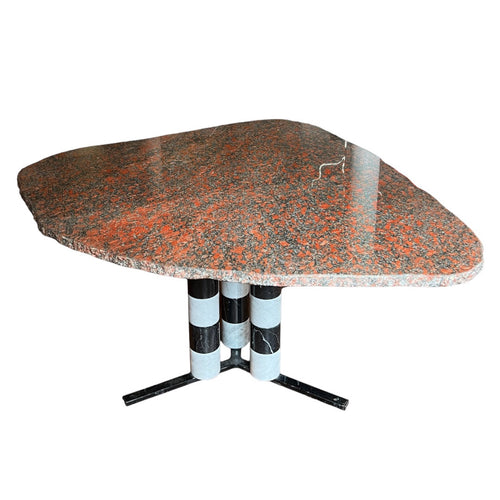 POSTMODERN GRANITE DINING TABLE