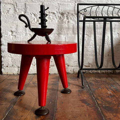 RED STOOL