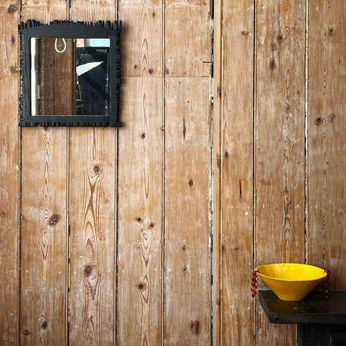 CHARRED WOOD FRAME BY BARNABY LEWIS
