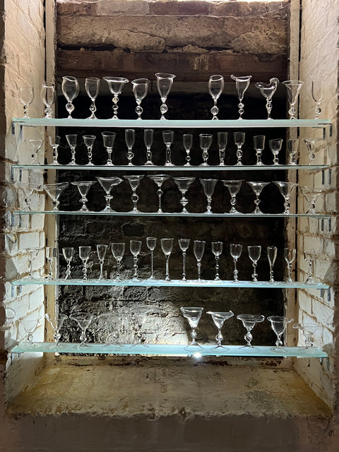MIRANDA KEYES FIRING GLASS