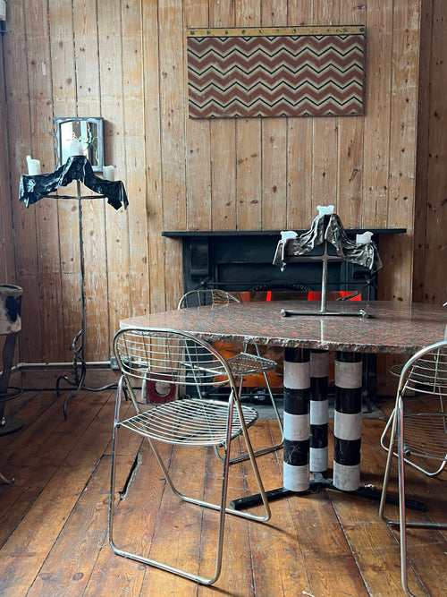 POSTMODERN GRANITE DINING TABLE