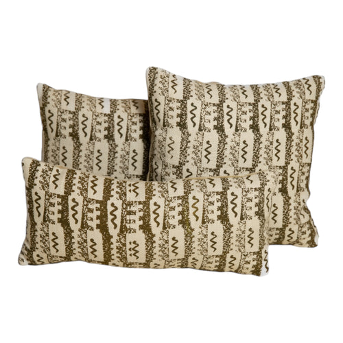 JG TRIO OF CUSHIONS