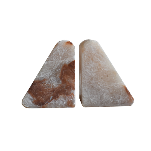 MARBLE BOOKENDS