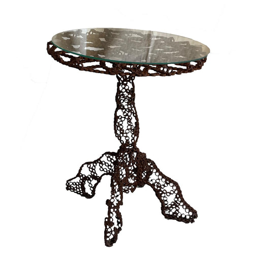 RUSTY RIVIT TABLE