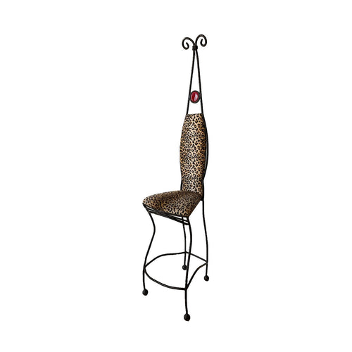 HIGH BACK BAR STOOL