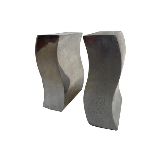 ALUMINIUM BOOKENDS