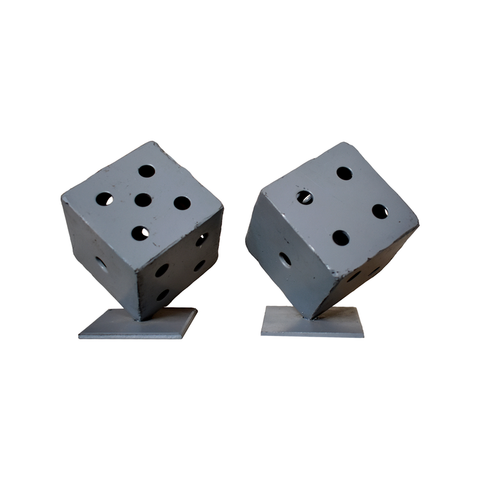 DICE BOOKENDS