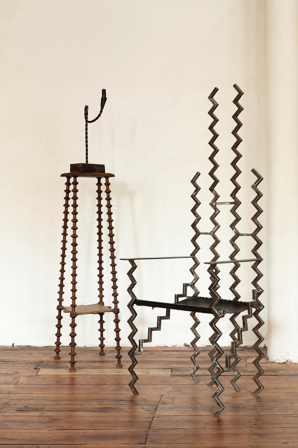 TRAMP ART PLANT STAND — Jermaine Gallacher