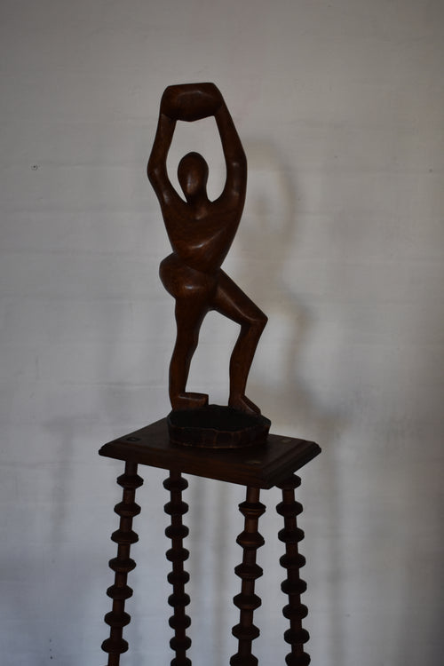 HAND CARVED FIGURE