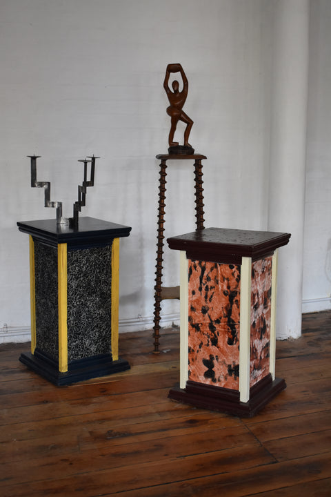 HAND PAINTED PLINTHS
