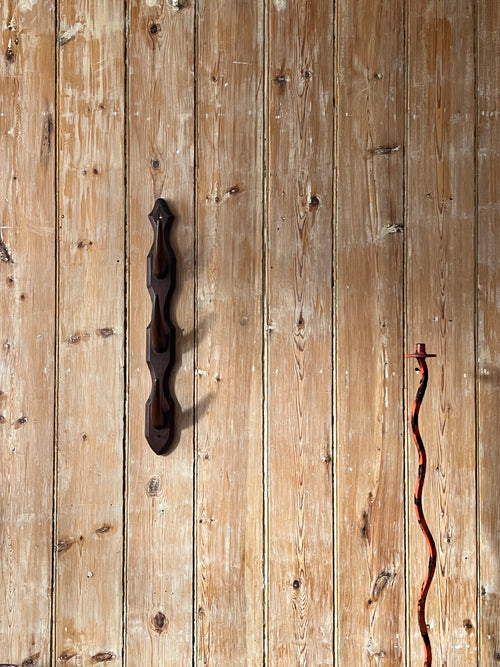 WOODEN EQUESTRIAN HOOKS