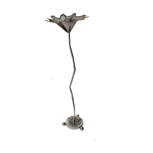 STEEL FLOWER LAMP