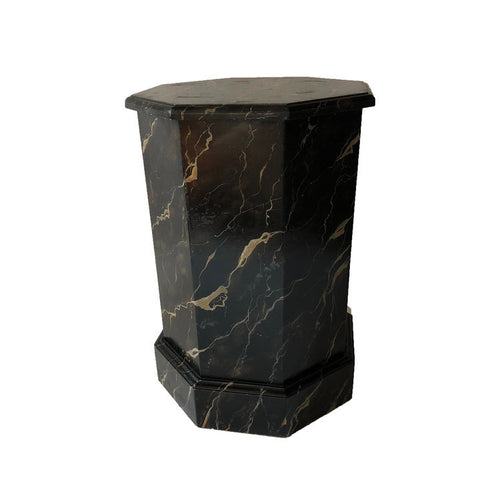 FAUX MARBLE PLINTH