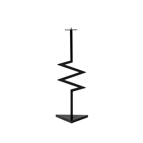 JERMAINE GALLACHER ZIGZAG CANDLESTICK BLACK