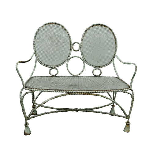 METAL ROPE LOVESEAT