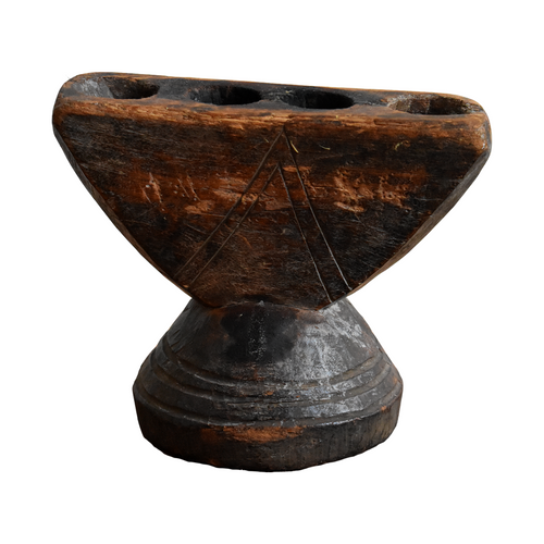 HAND CARVED CANDELABRA
