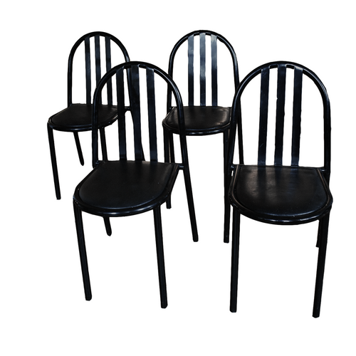 FOUR ROBERT MALLET STEVENS CHAIRS