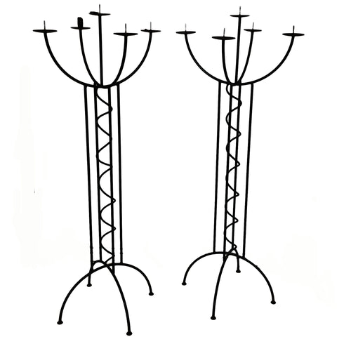 FLOOR STANDING CANDELABRAS