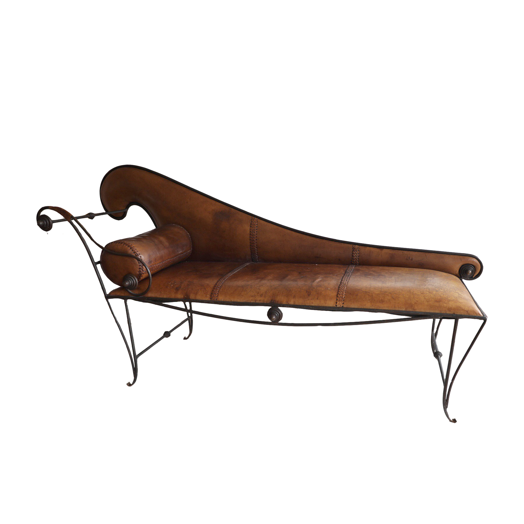 LEATHER CHAISE