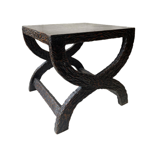 HAND CARVED TABLE