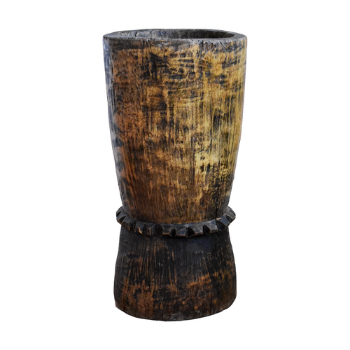 HAND CARVED POT